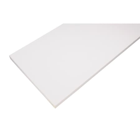 Rubbermaid Rubbermaid 5/8 in. H X 36 in. W X 10 in. D White Wood Shelf Board FG4B2500WHT